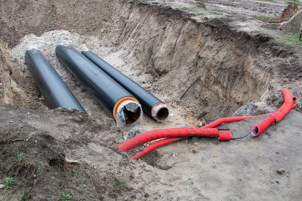 Közmű- és infrastruktúra-előkészítés illusztráció